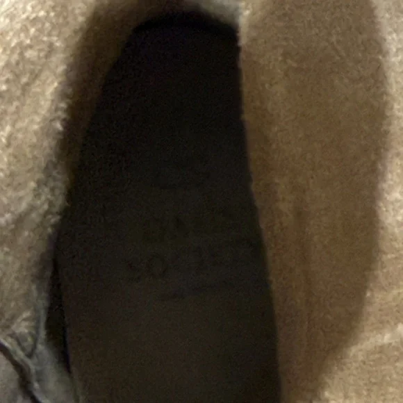 Oasis Society Tan Faux Suede Fringe Western Boots sz 7.5 - Picture 9 of 9